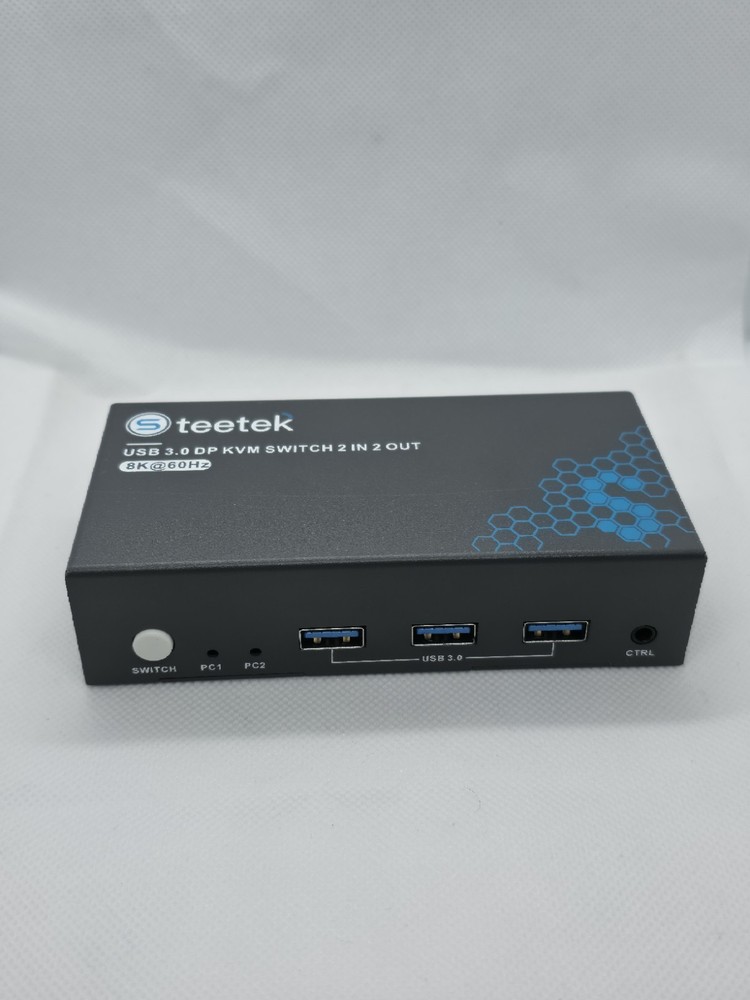 Steetek USB 3.0 KVM Switch 2 Port
