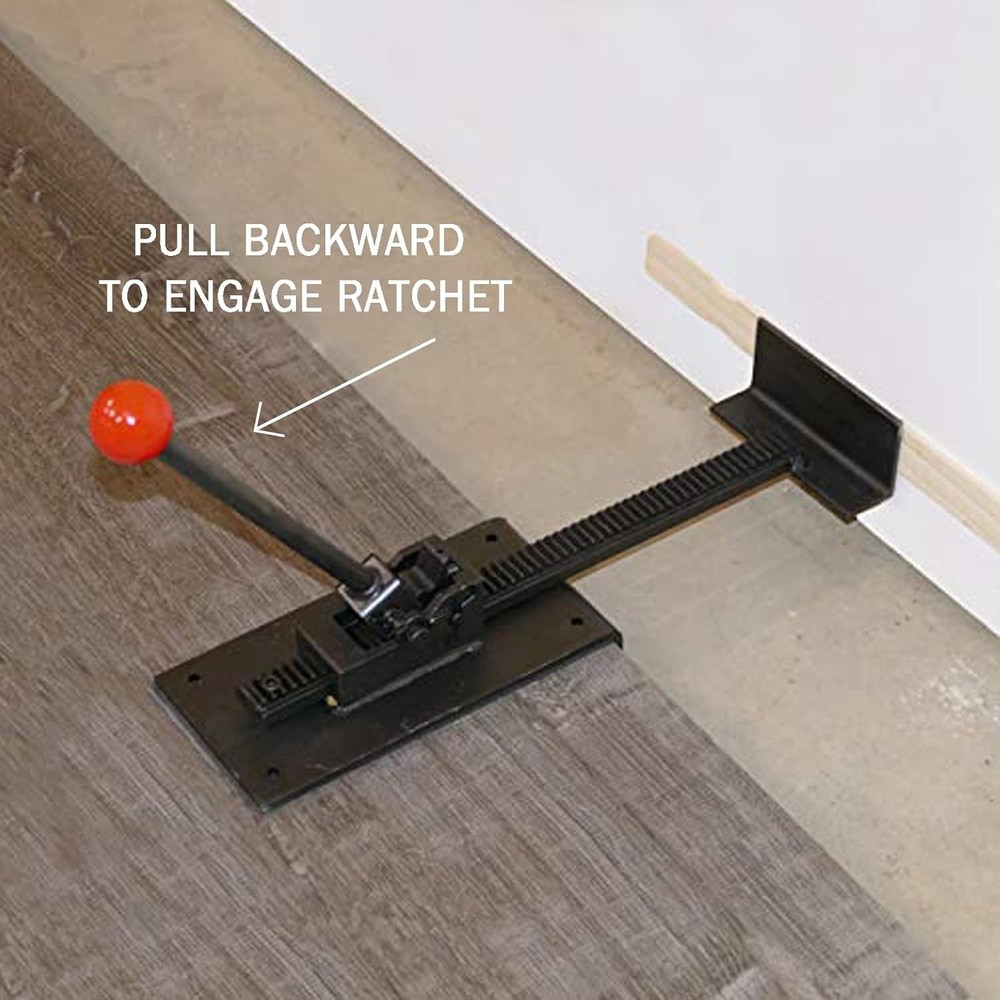 Easy Installation Ratchet Flooring Tool