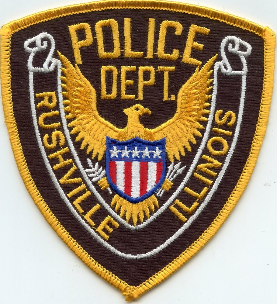 RUSHVILLE ILLINOIS IL POLICE PATCH