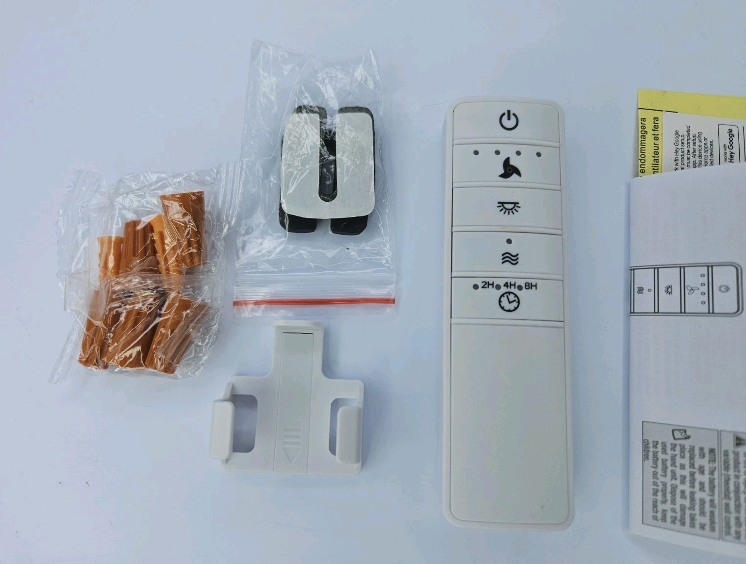 Hampton Bay Universal Wink, White Ceiling Fan Remote Control (99432)