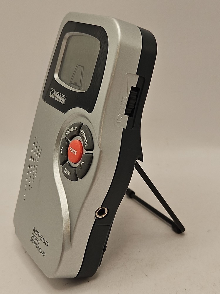 Matrix MR-550 Digital Metronome With LCD Pendulum Simulation