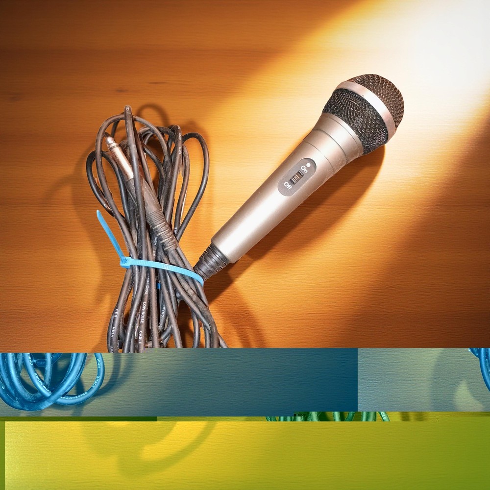 Wired Microphone With On-off Switch Karaoke