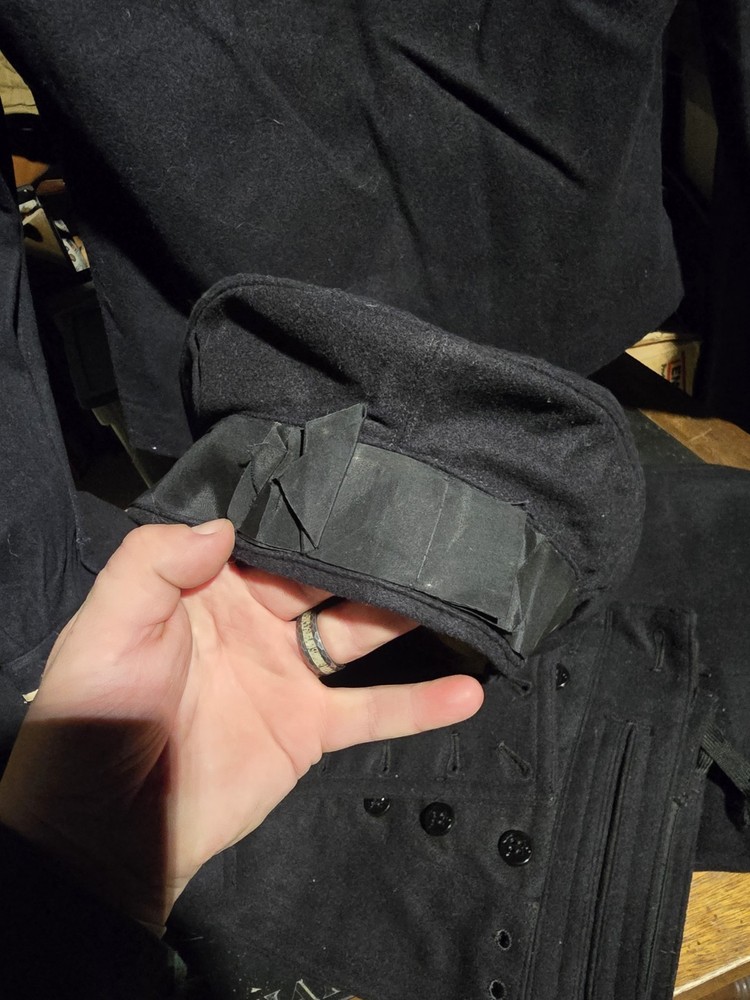 WWII Seabee Uniform Named 55th Naval Construction Battalion