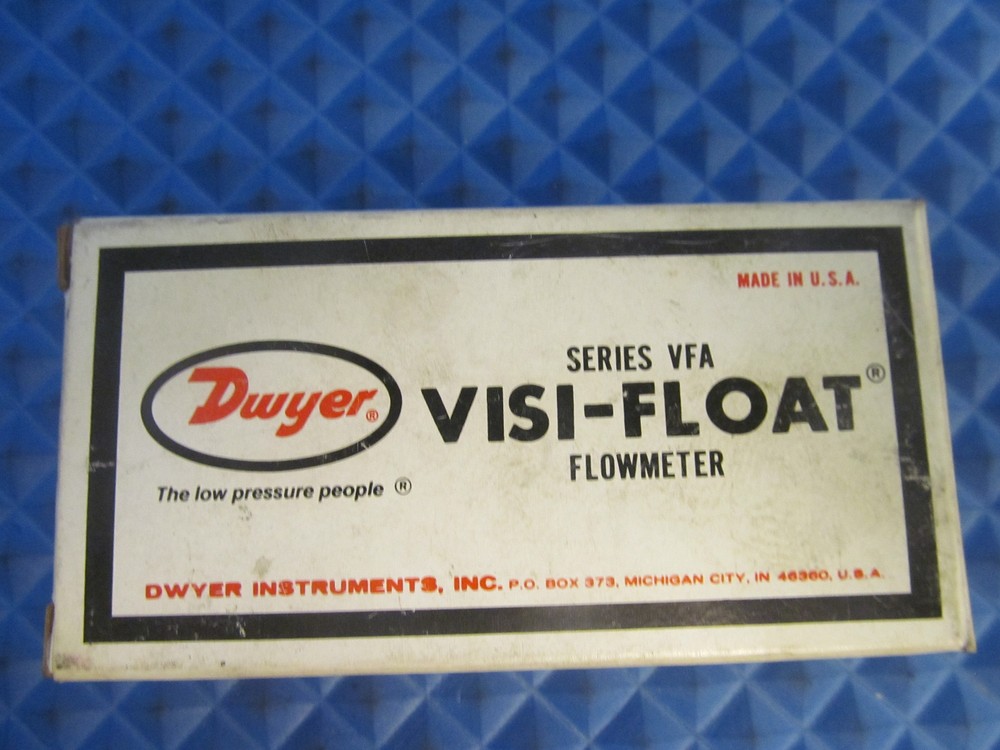 New Dwyer Visi-Float Flowmeter VFA-9 20-200 SCFH