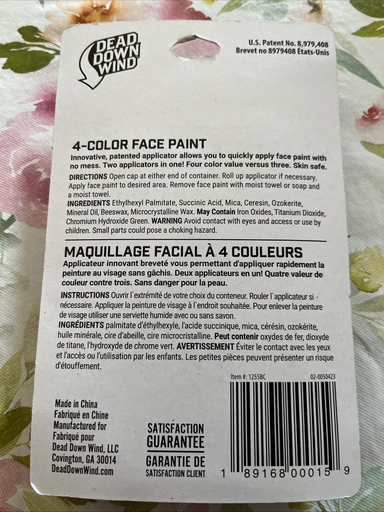 Dead Down Wind Face Paint