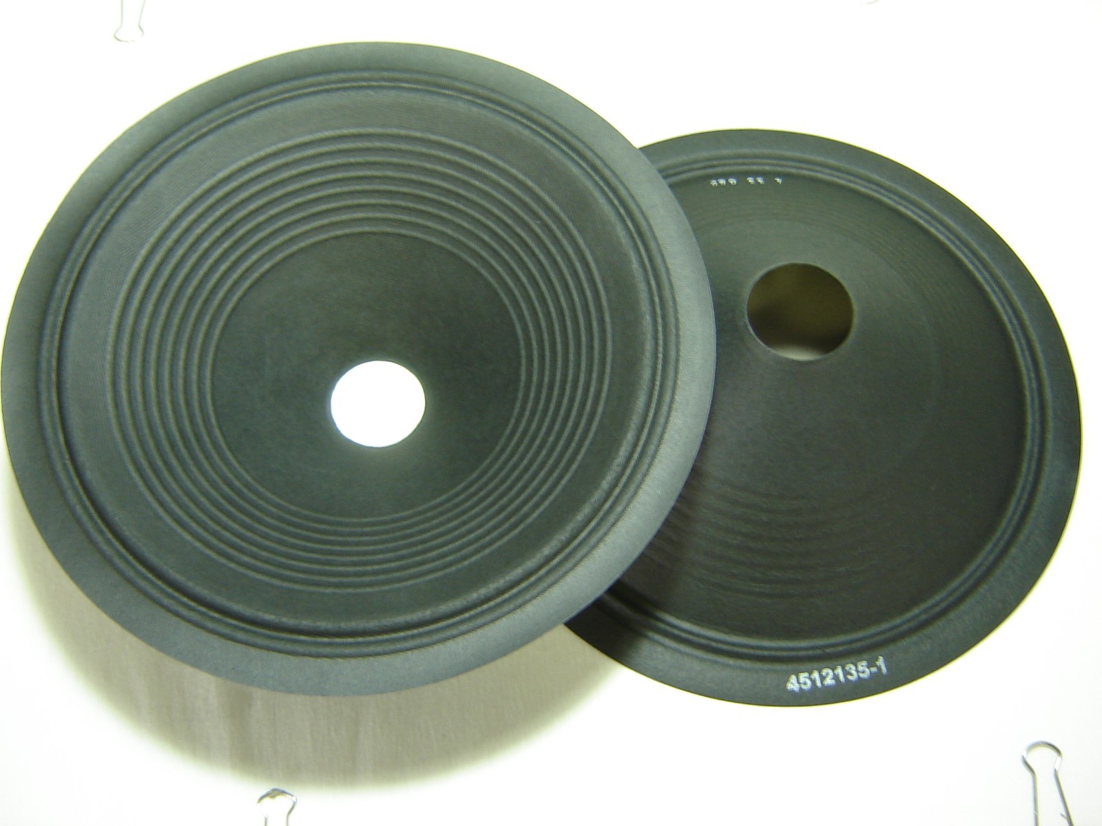 Pr. 12" Paper Speaker Cones -- Recone Parts -- 4512135-1