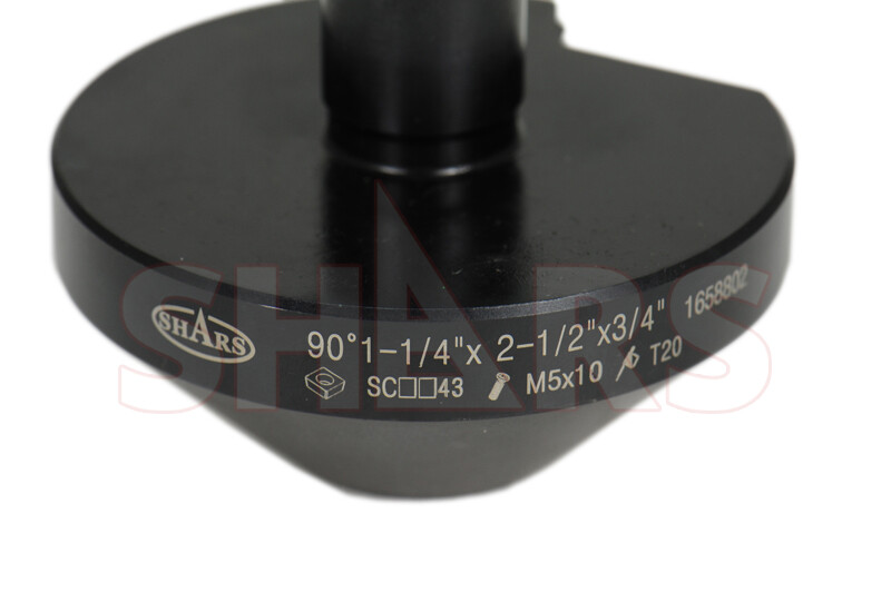 1/4 1/2" 90° INDEXABLE CARBIDE COUNTERSINK CHAMFER SET #]