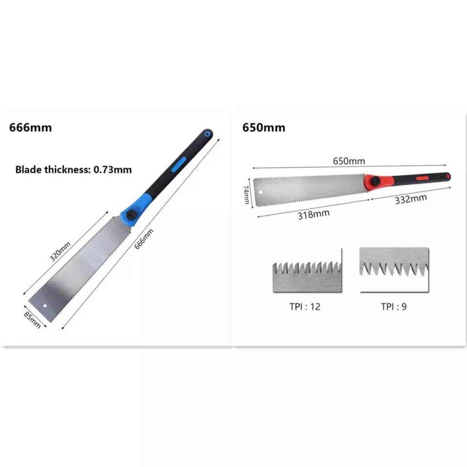 NEW ONE Double Edge Hand Saw
