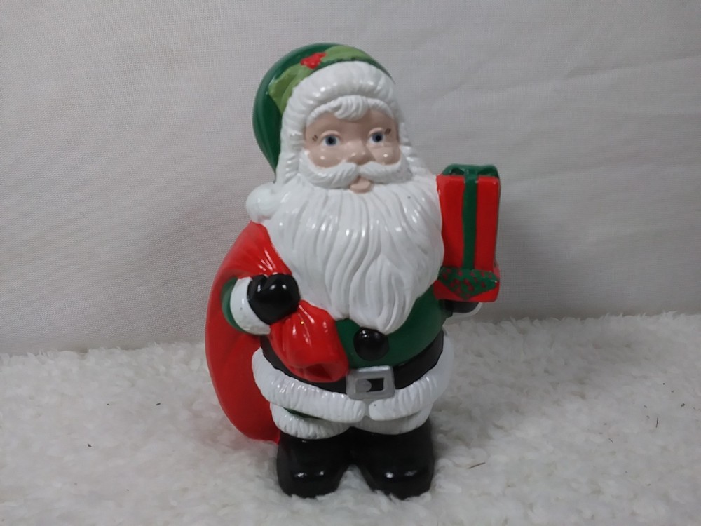 Ceramic Santa Figurine