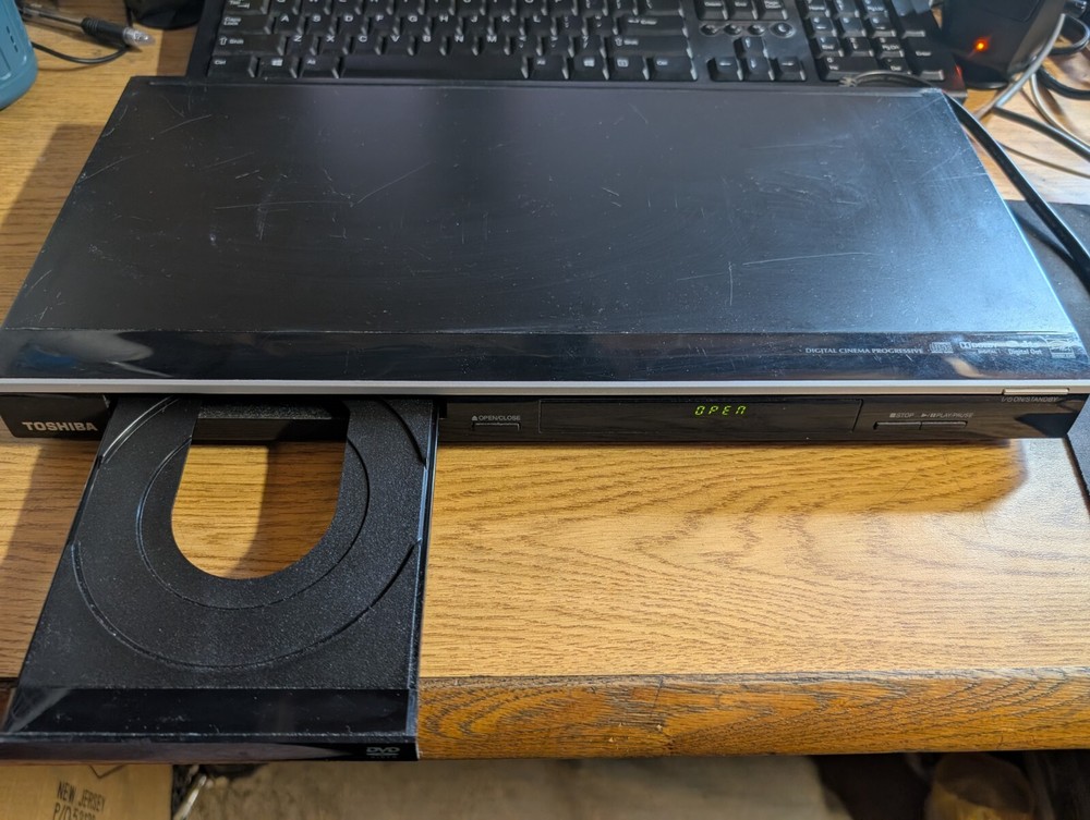 Toshiba DVD Player SD4300 Progressive Scan Slim NO ERROR CODES