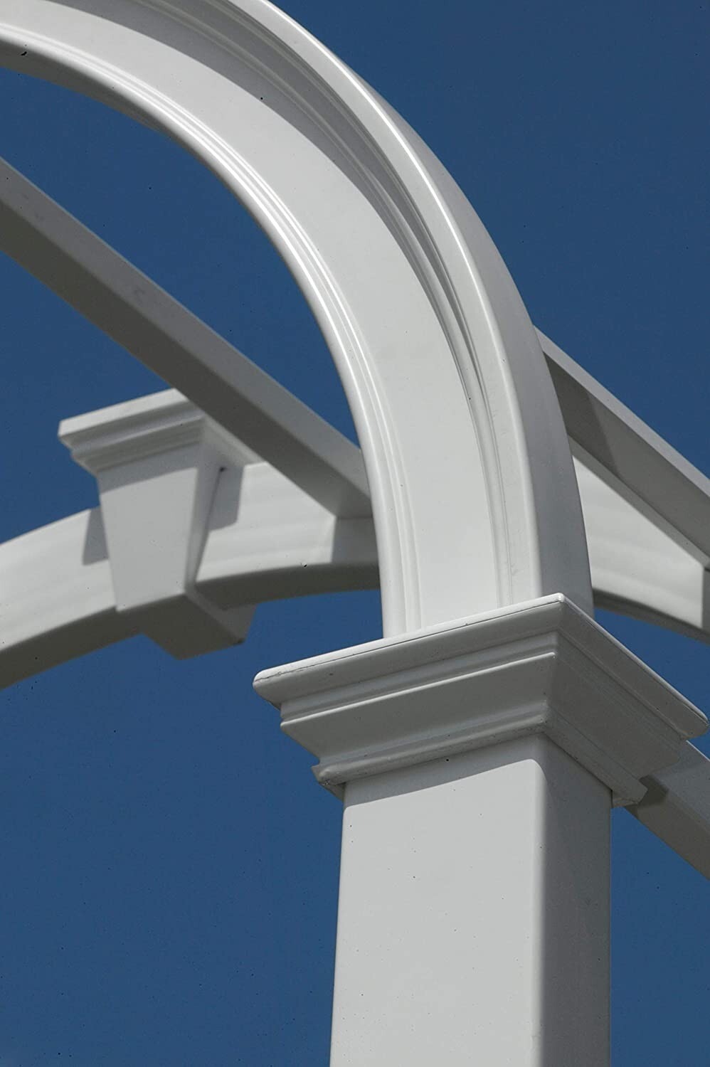 VITA VIENNA Arbor Decorative Vinyl Garden Patio Wedding Arch Trellis w/WARRANTY