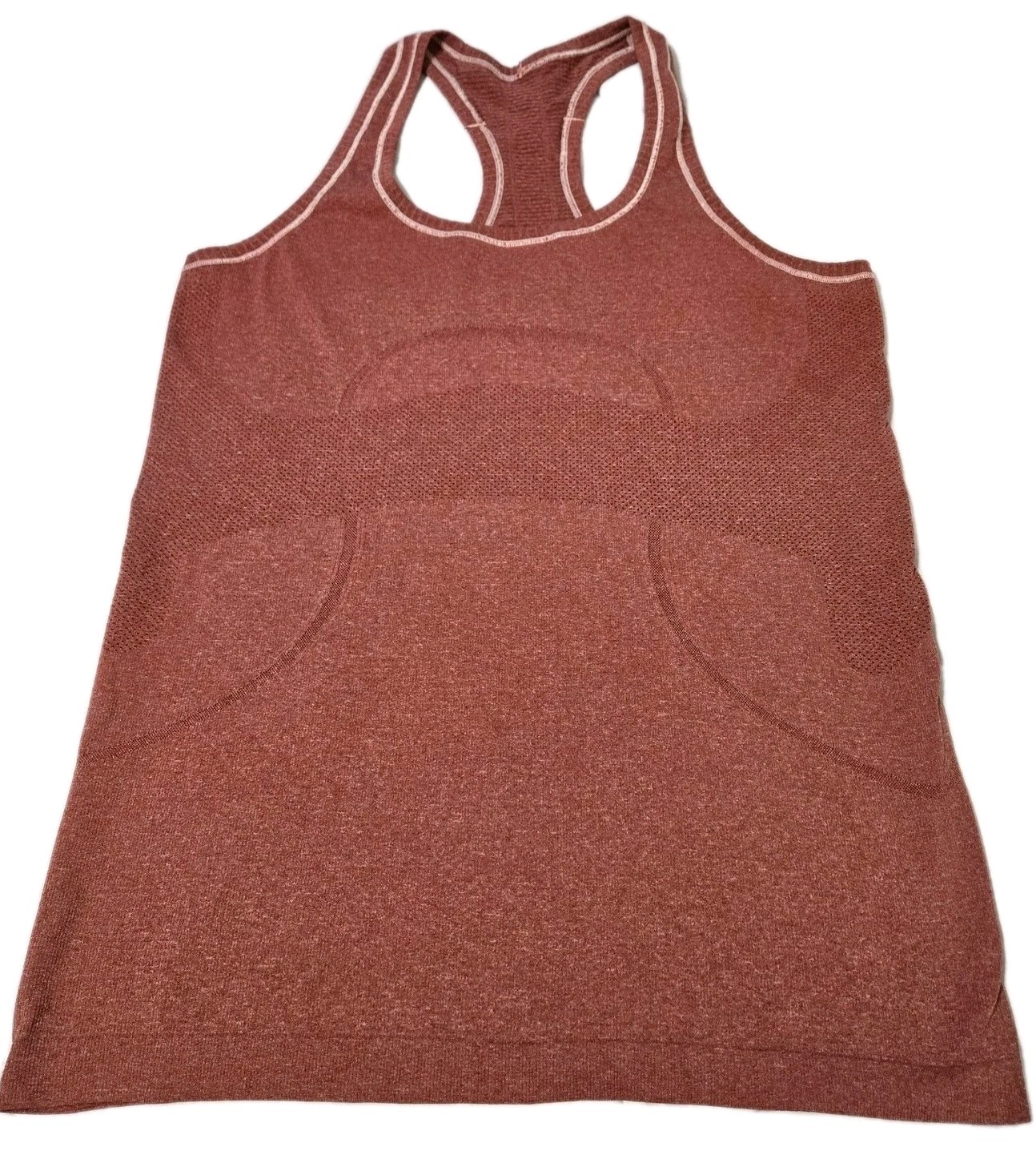 Lululemon Swiftly Tech Racerback Tank Top 2.0 Heathered Red Size 8