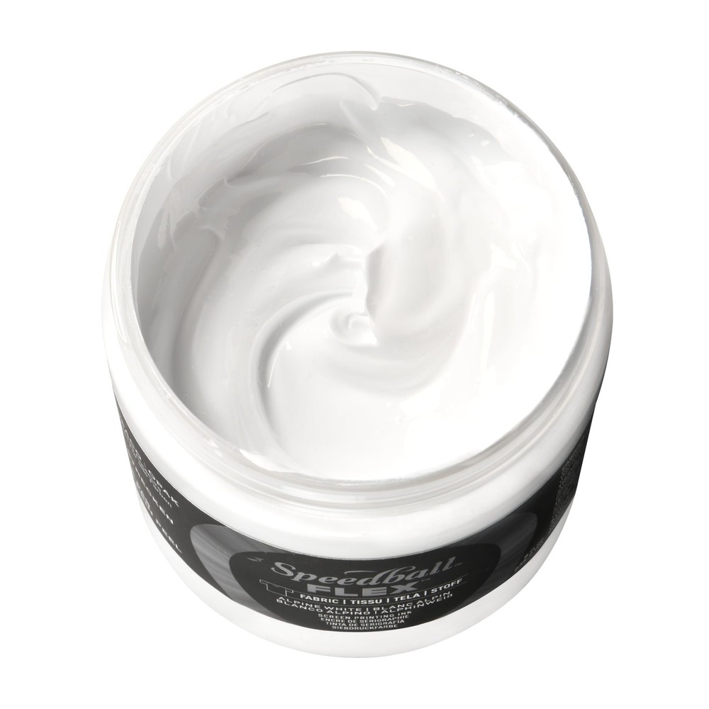 Alpine White Liquid Ink 8 Oz Advanced Water Based for Screen Printing Fabrics