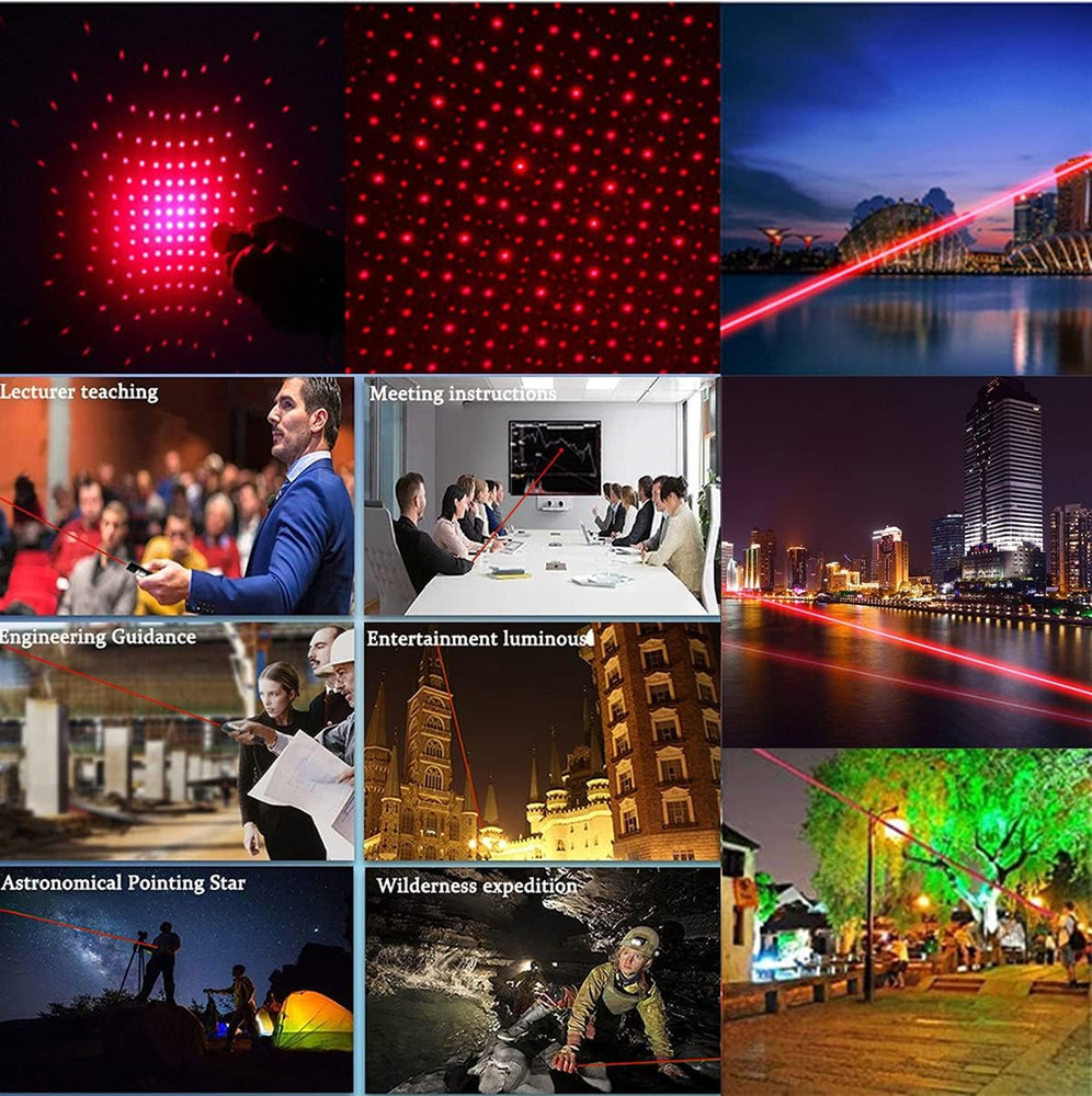 Laser Pointer High Power, Red Laser Pointer Presentations Pen, Tactical Flashlig