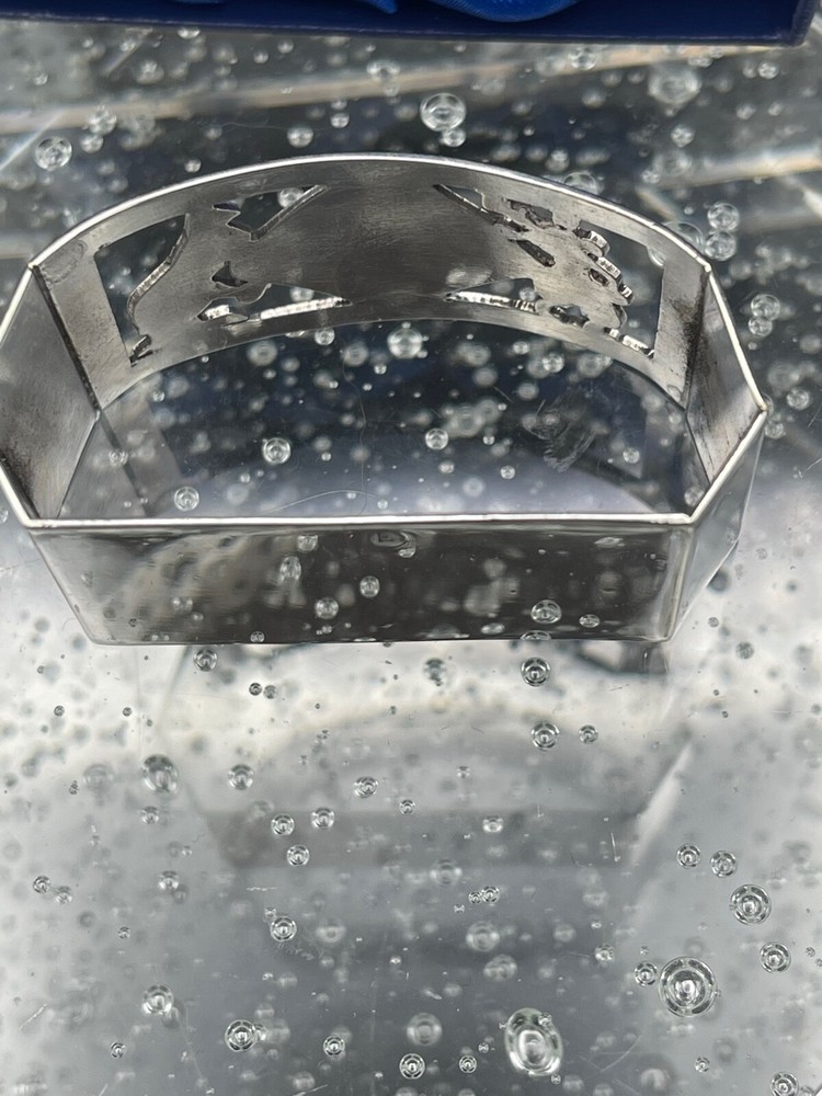 Sterling Silver Disney Mickey Mouse napkin ring.