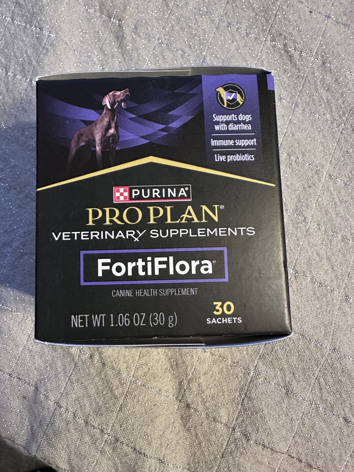 Fortiflora Dog Probiotic Supplement, Canine Nutritional Supplement - 30ct 11/26