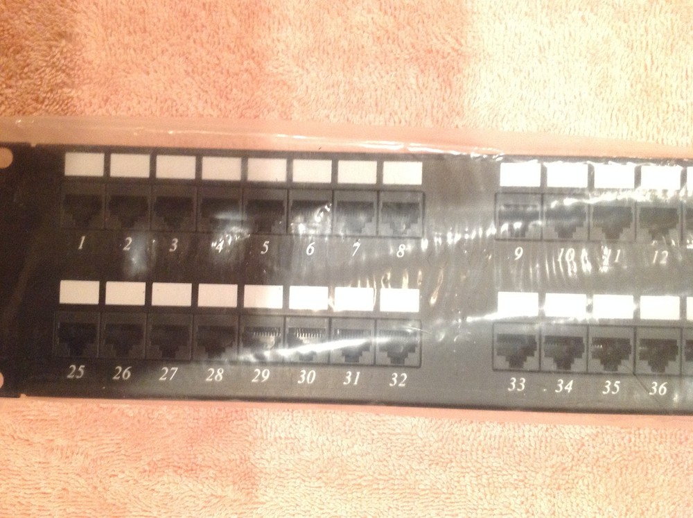 Unshielded Patch Panel 48 Ports