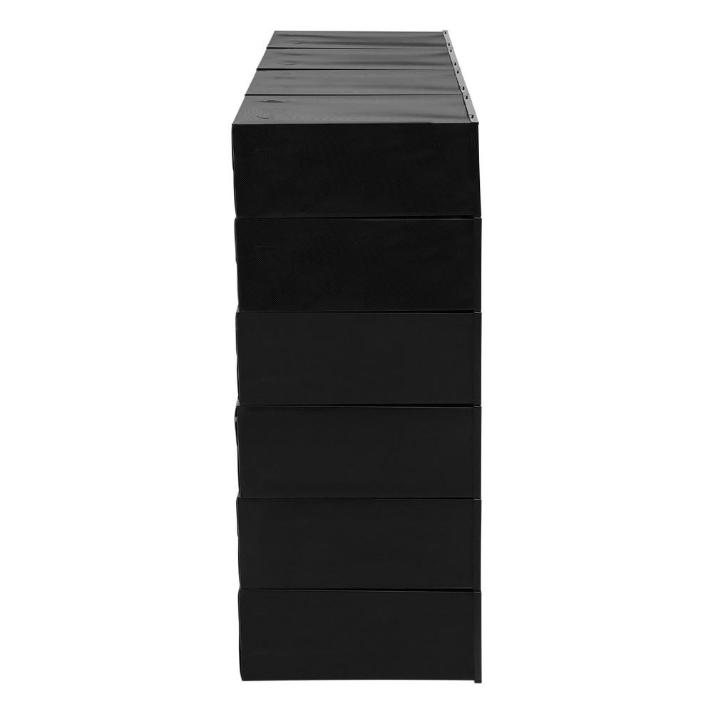 24 Pack Shoe Storage Boxes, Stackable Shoe Boxes, Shoe Storage Organizer NEW