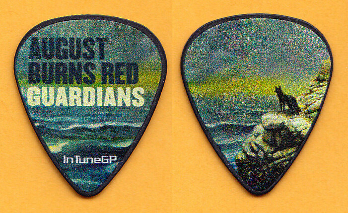 August Burns Red Guardians Guitar Pick - 2021 10th Anniversary Tour