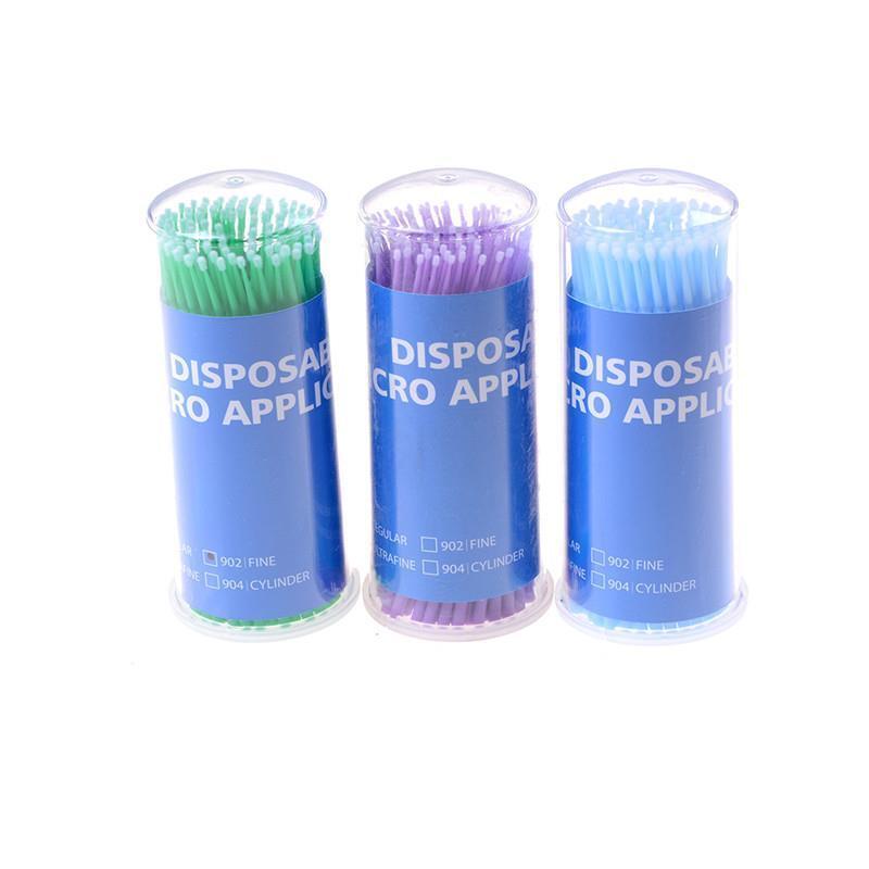 Dental Bendable Microbrush Micro Brush Applicator Tip Regular Fine Ultrafine