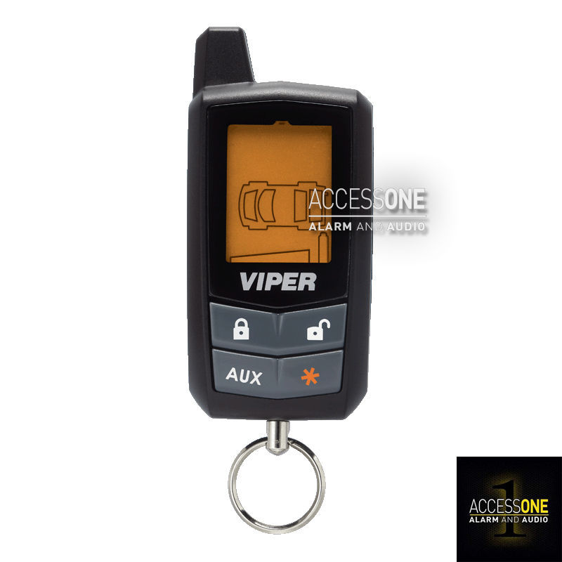 Viper 489V 2-Way LCD Remote Control Replacement Transmitter 7345V For Viper 5002