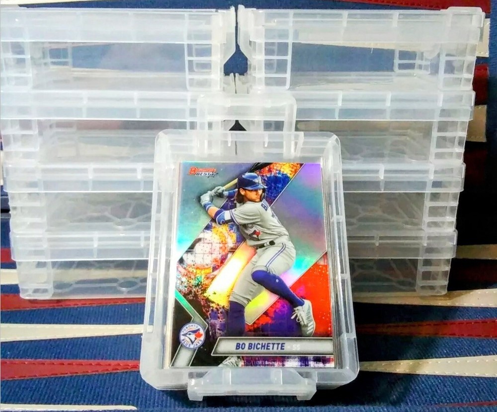 Card Storage Box Vaults (6-Boxes) FOR SLEEVED CARDS (Each Holds 50) 🏆 STACKABLE