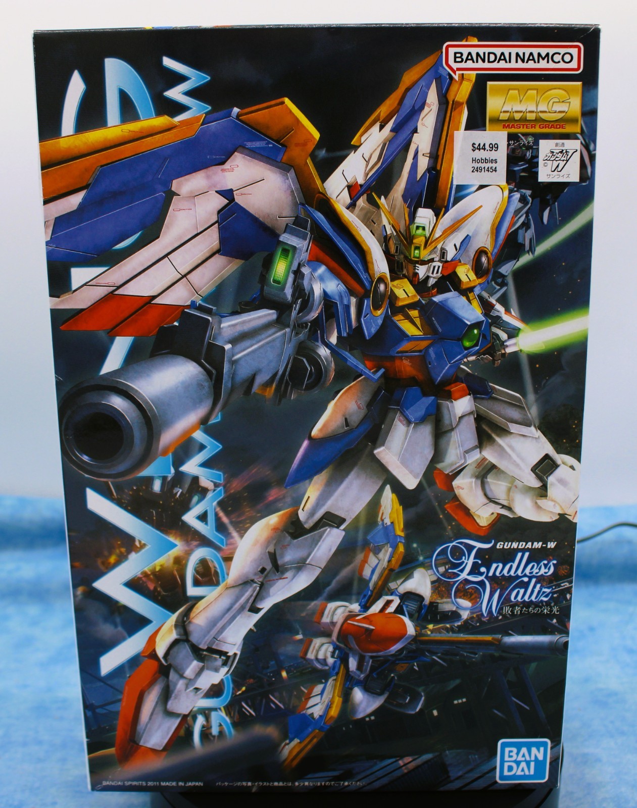 Bandai MG 1/100 Wing Gundam XXXG-01W Endless Waltz Model Kit Complete