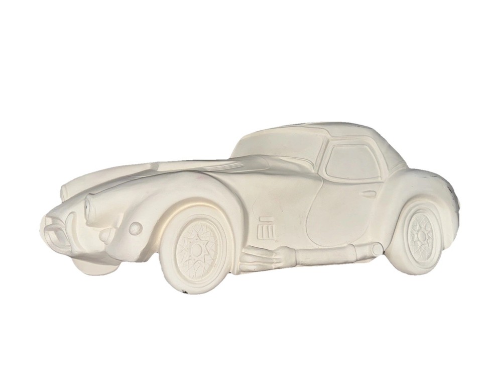 Ceramic Bisque Ready To Paint Shelby Cobra