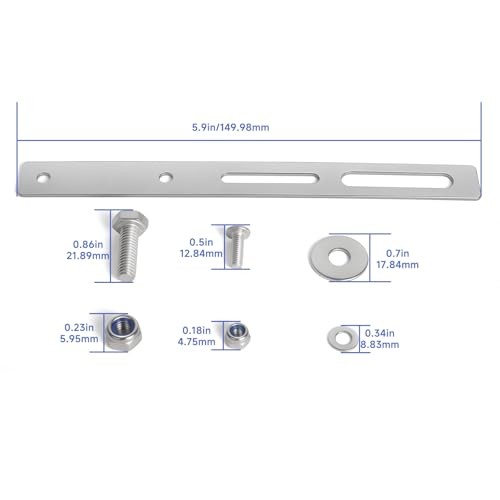 Trailer Brake Controller Mounting Bracket Kit Compatible with Redarc Tow-Pro