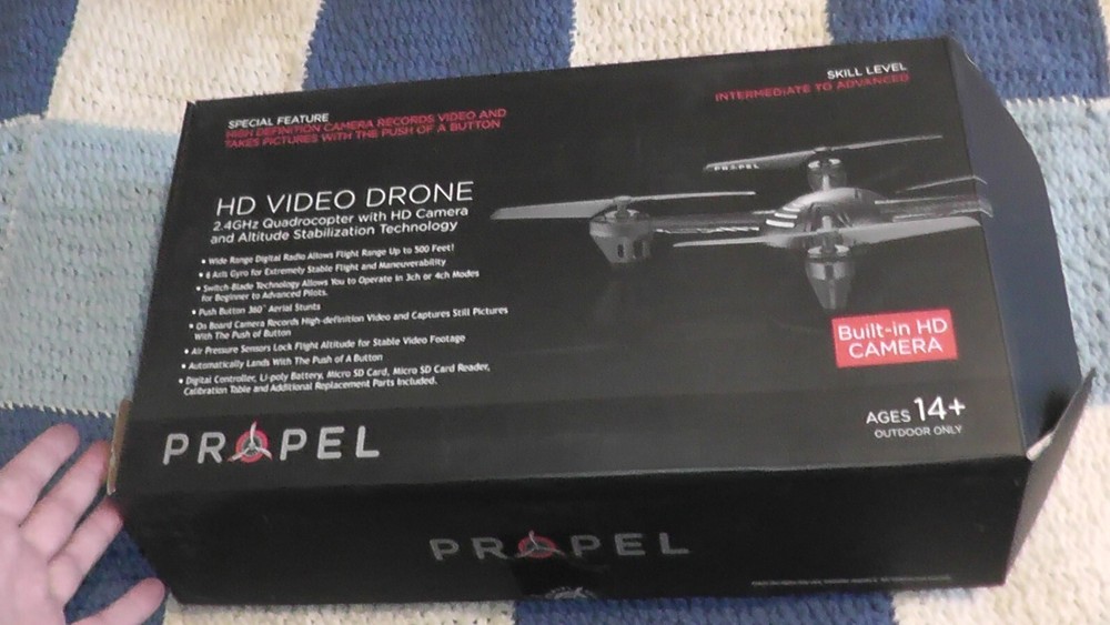 drone propel hd video drone 2015 rooftop