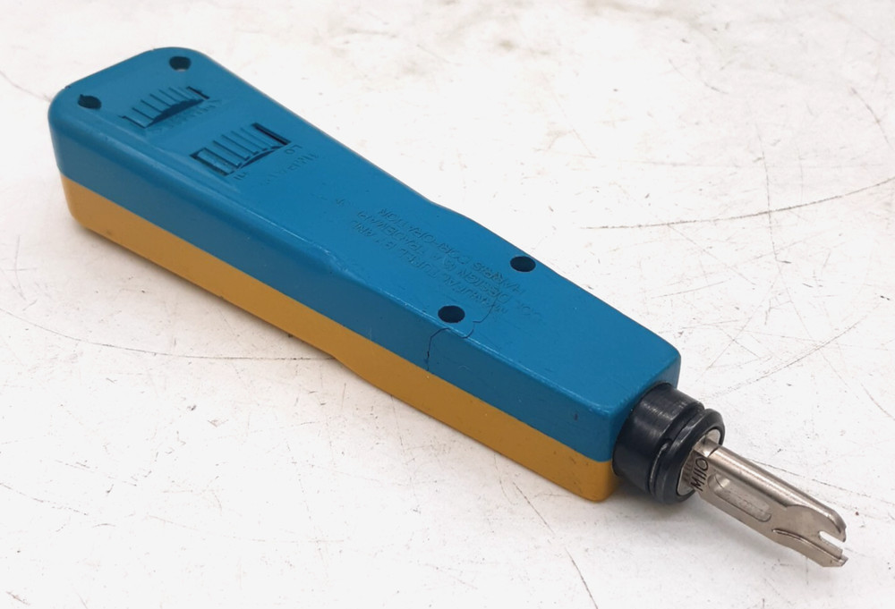 Harris D814 Punchdown Tool - CRACKED PLASTIC