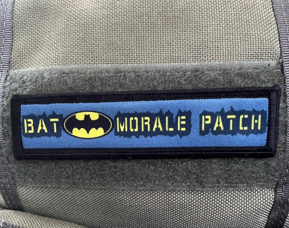 Why So Serious The Joker Morale Patch Tactical Batman