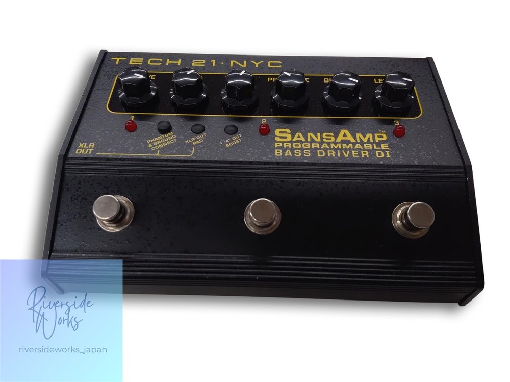 TECH 21 Programmable Bass Driver DI Effects Pedal