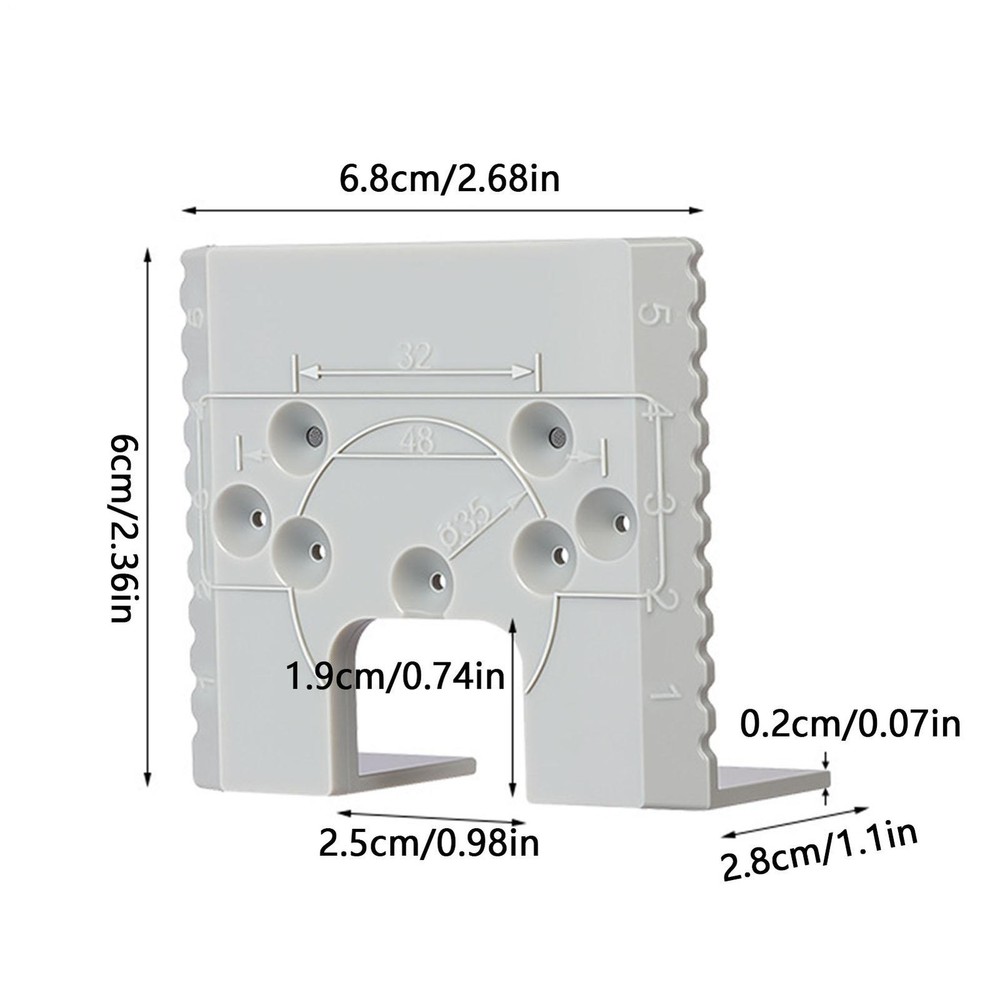 Door Hinge Cut Out Tool Accurate Precision Magnetic Tool