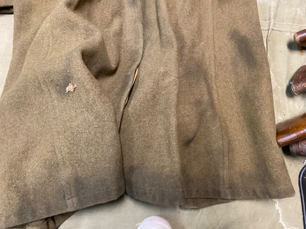 ORIGINAL WWII US ARMY WINTER M1938 GREATCOAT OVERCOAT- MEDIUM/LARGE 42R