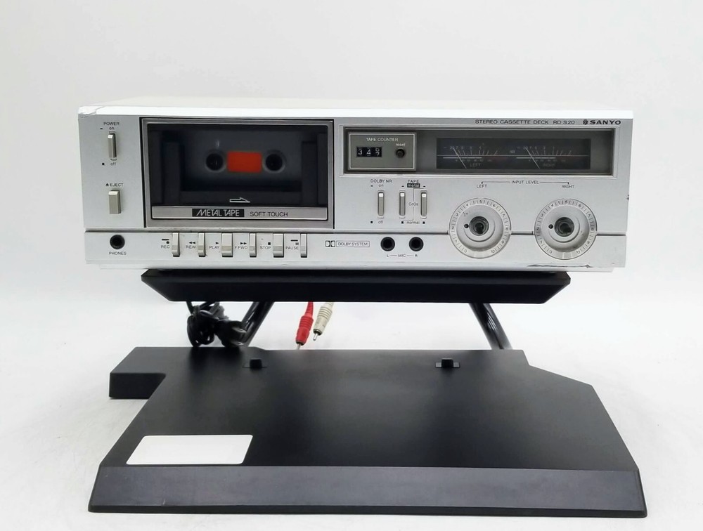 Sanyo RD S20 Stereo Cassette Player Recorder