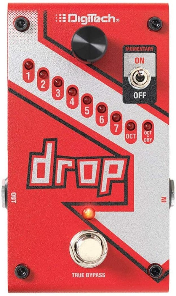 Digitech DROP Compact Polyphonic Drop Tune Pitch-Shifter w/ Tracking NEW