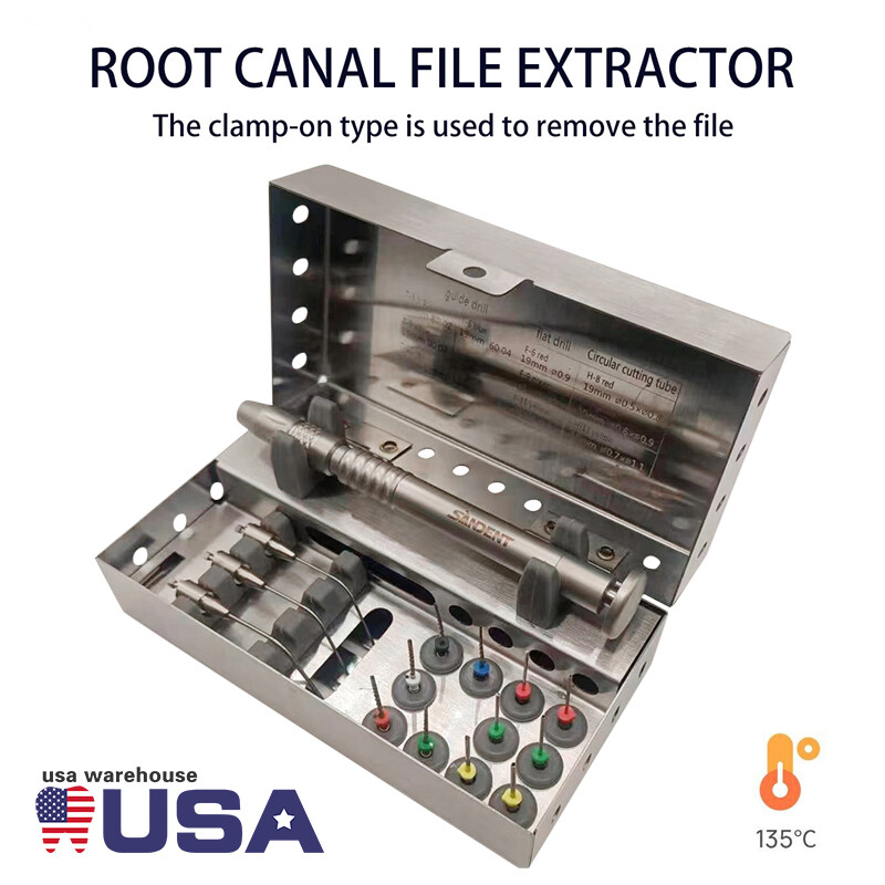 Dental Root Canal File Extractor Endo Broken File Removal System Holder Tools st