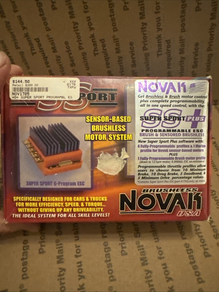 Novak #1705 Super Sport Plus Programable Esc