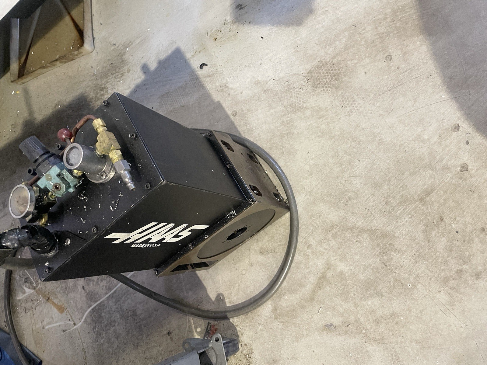 Haas 4th Axis Rotary Table Dc With Control Box And Adapter Cable