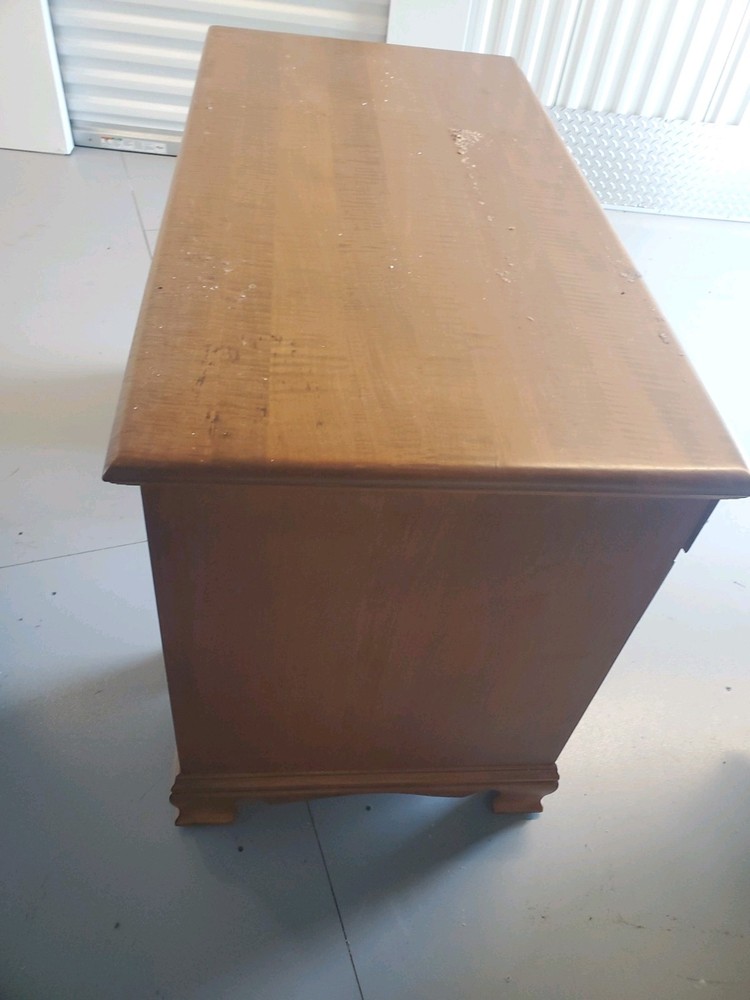 Solid Wood Vintage Folding Campaign Lap Desk.
