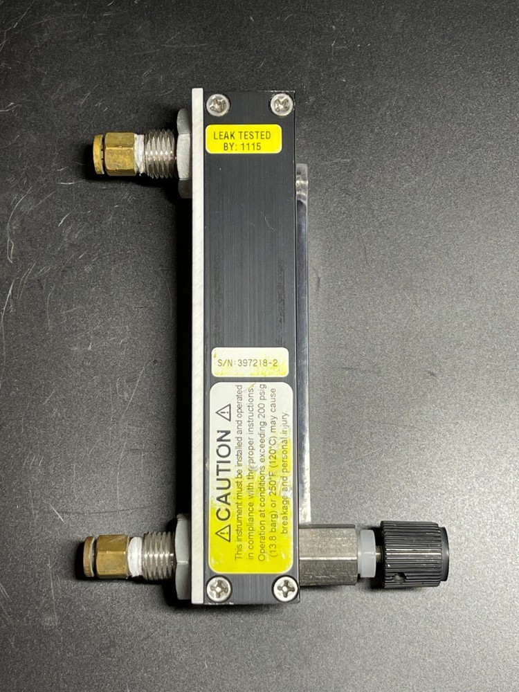 Dwyer VA12414 Variable Area Flow Meter 1/4" Range Air Gas Flow Indicator