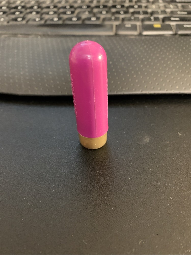 Vintage: 1981: CeDe CANDY LIPSTICK Plastic Container: 2.25” : PURPLE