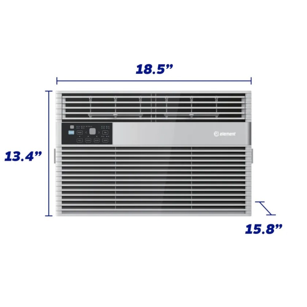 Element 6000 BTU 250 Sq. Ft. Window White Air Conditioner