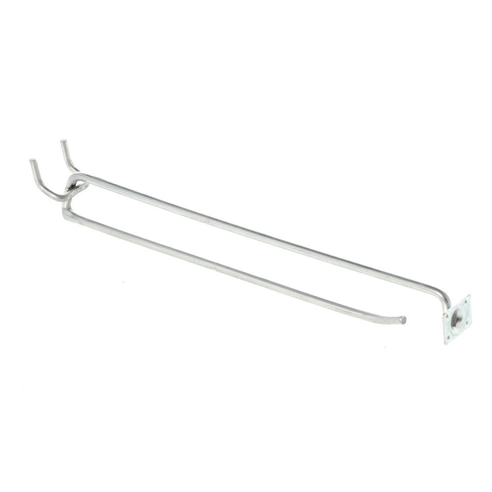 Trion Scanning Silver Wire Peg Hooks - 8"L