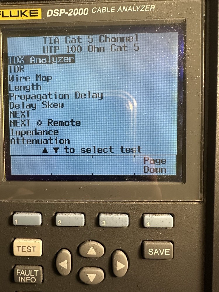 Fluke DSP-2000 Digital LAN Cable Analyzer & DSP-2000SR Smart Remote (read Desc)