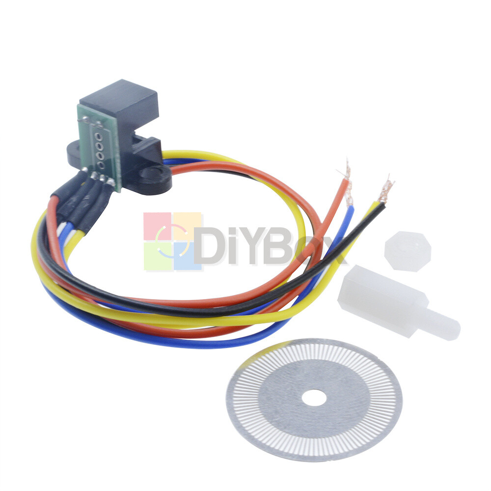 Photoelectric Speed Sensor Encoder Coded Disc wheel for Freescale Smart car