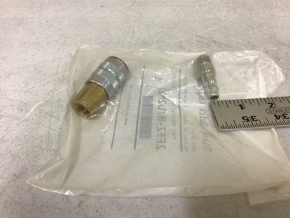 NEW, DIXON QUICK COUPLING 2FF2-B/D2M2 PNEUMATIC MANUAL THREADED FEMALE COUPLER