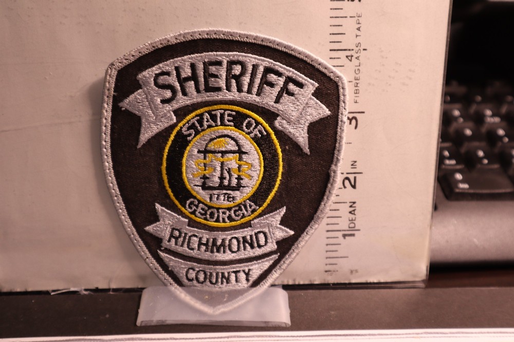 police patch   RICHMOND COUNTY SHERIFF    GEORGIA