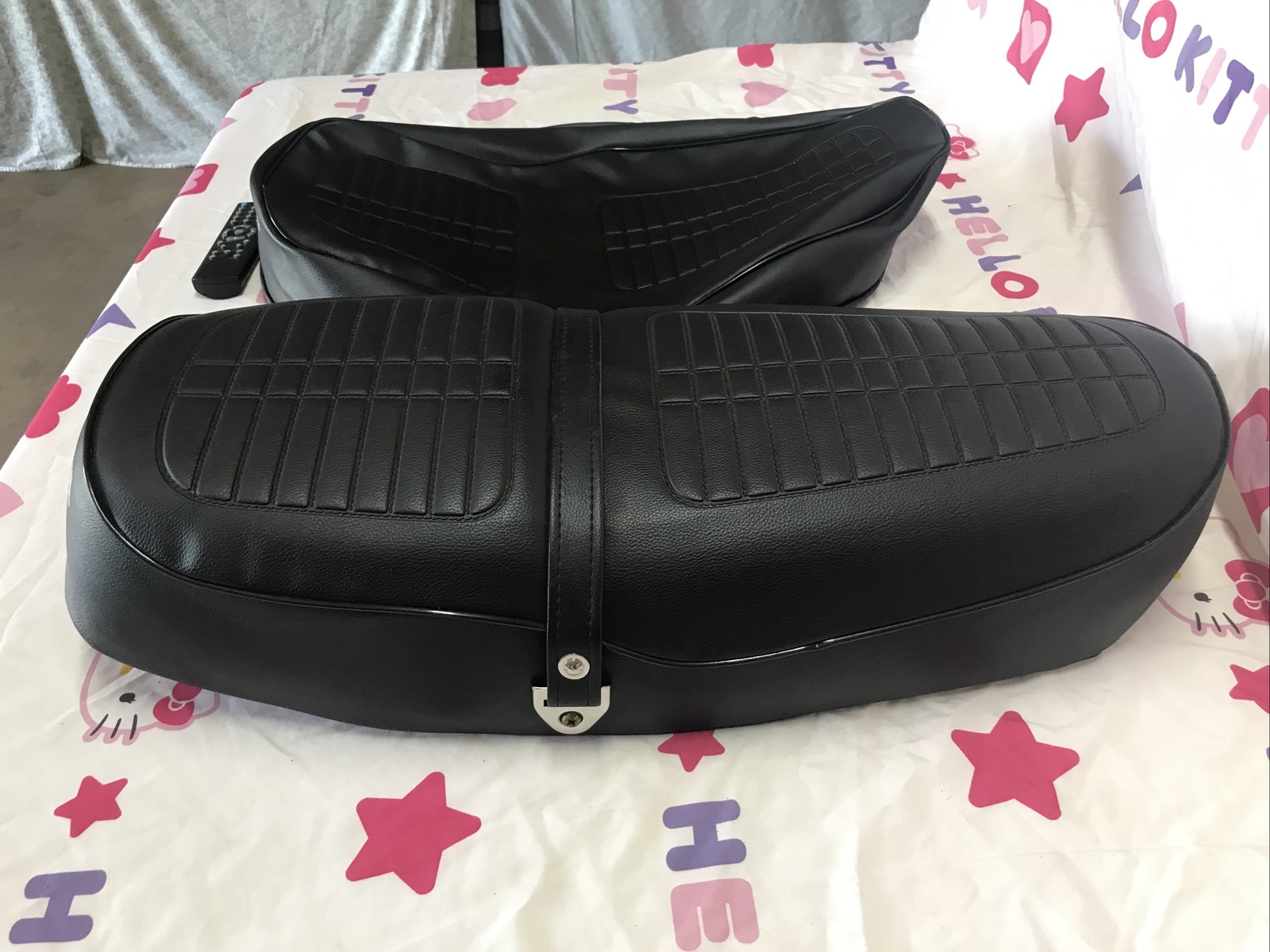 HONDA CB360 SEAT COVER CB360T SEAT COVER 1975 TO 1976 MODEL + STRAP (H*-98)